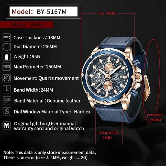 BENYAR Wrist Watches for Men